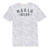 Stackhouse Gray Camo Tech Tee by Marsh Wear - Back