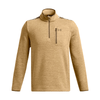 Men's UA Expanse 1/4 Zip Camel/Camo Sweater - Front