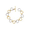 Radcliffeborough Two-Toned Sterling Silver Bracelet