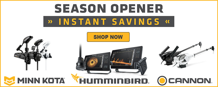 Instant Savings on Minn Kota and Humminbird