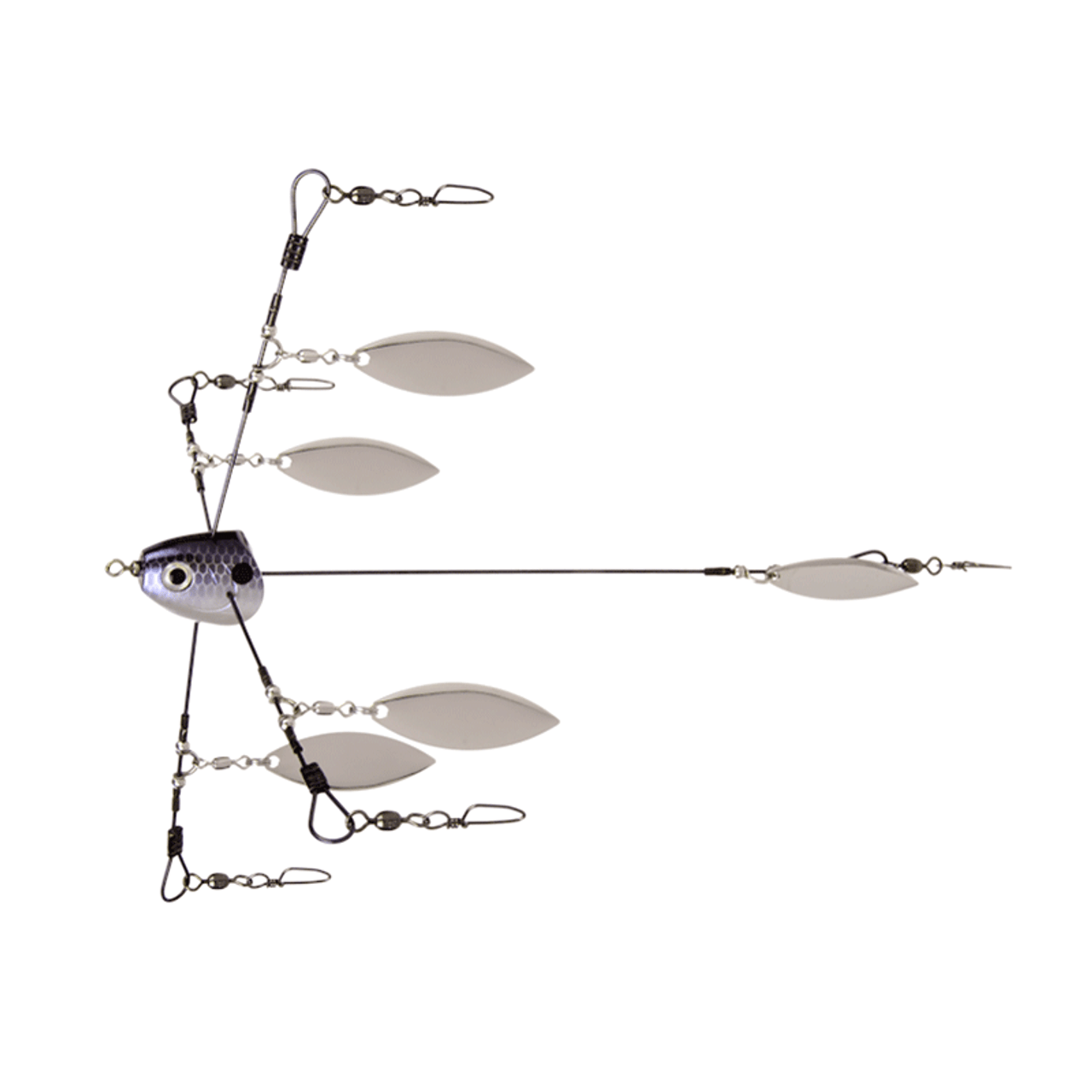 Bladed Tour Grade Titanium Umbrella Rig by Strike King