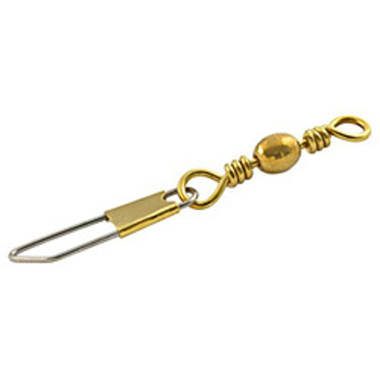 Brass Barrel Swivels with Safety Snaps by Danielson
