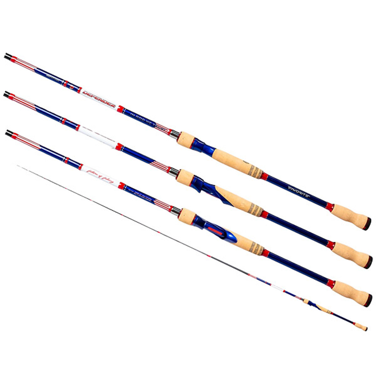 Defender Spinning Rods by Favorite