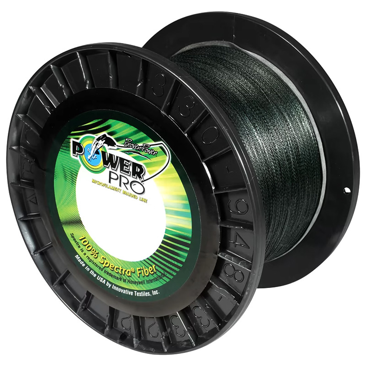 PowerPro Moss Green Braid 1500 yd Bulk Spool