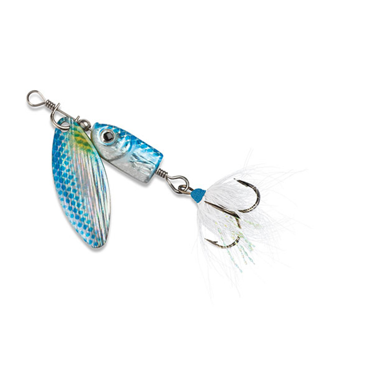 Blue Fox Super Vibrax Size 2 Minnow Spin Fishing Lure 1/8 oz Gold/Plated  Gold