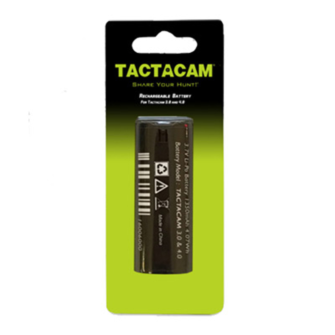 Rechargable Battery for Tactacam 5.0