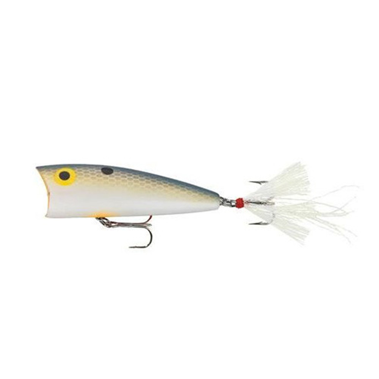 Rebel Magnum Pop-R 1/2 oz Fishing Lure - Silver/Blue 