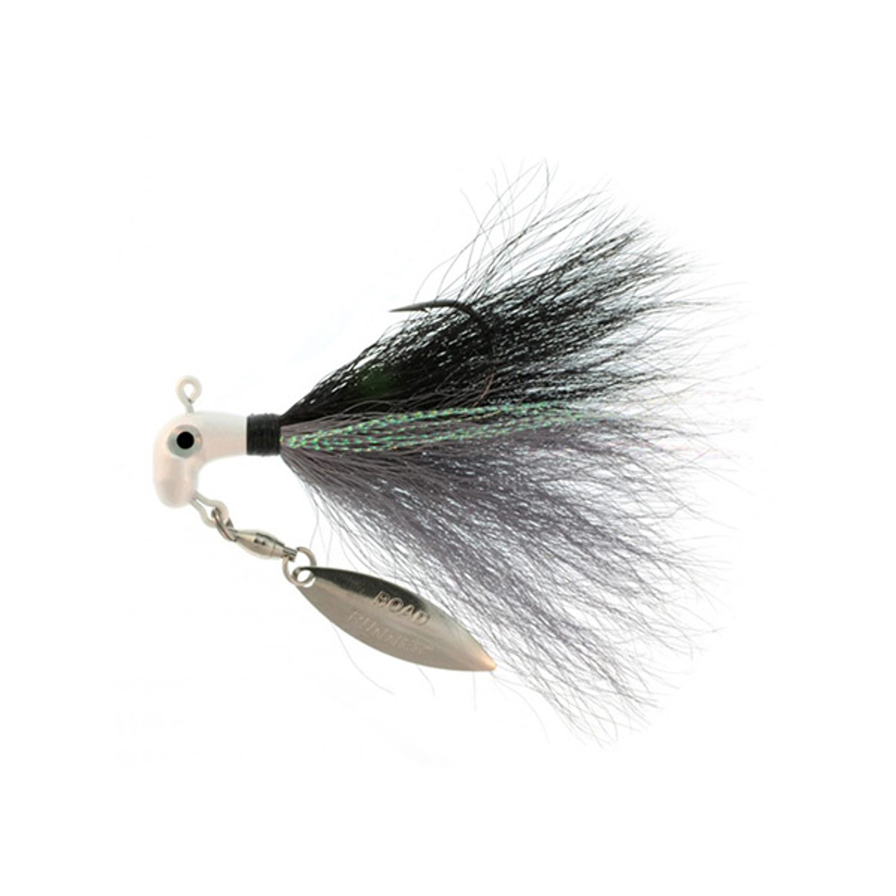 Road Runner Marabou Pro White 1/16 Fishing Equipment