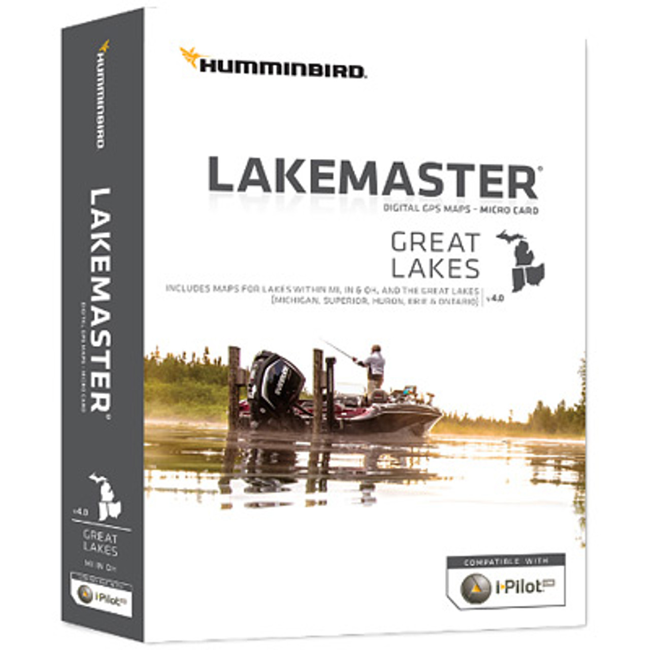 LakeMaster Great Lakes v4.0 Digital Maps by Humminbird
