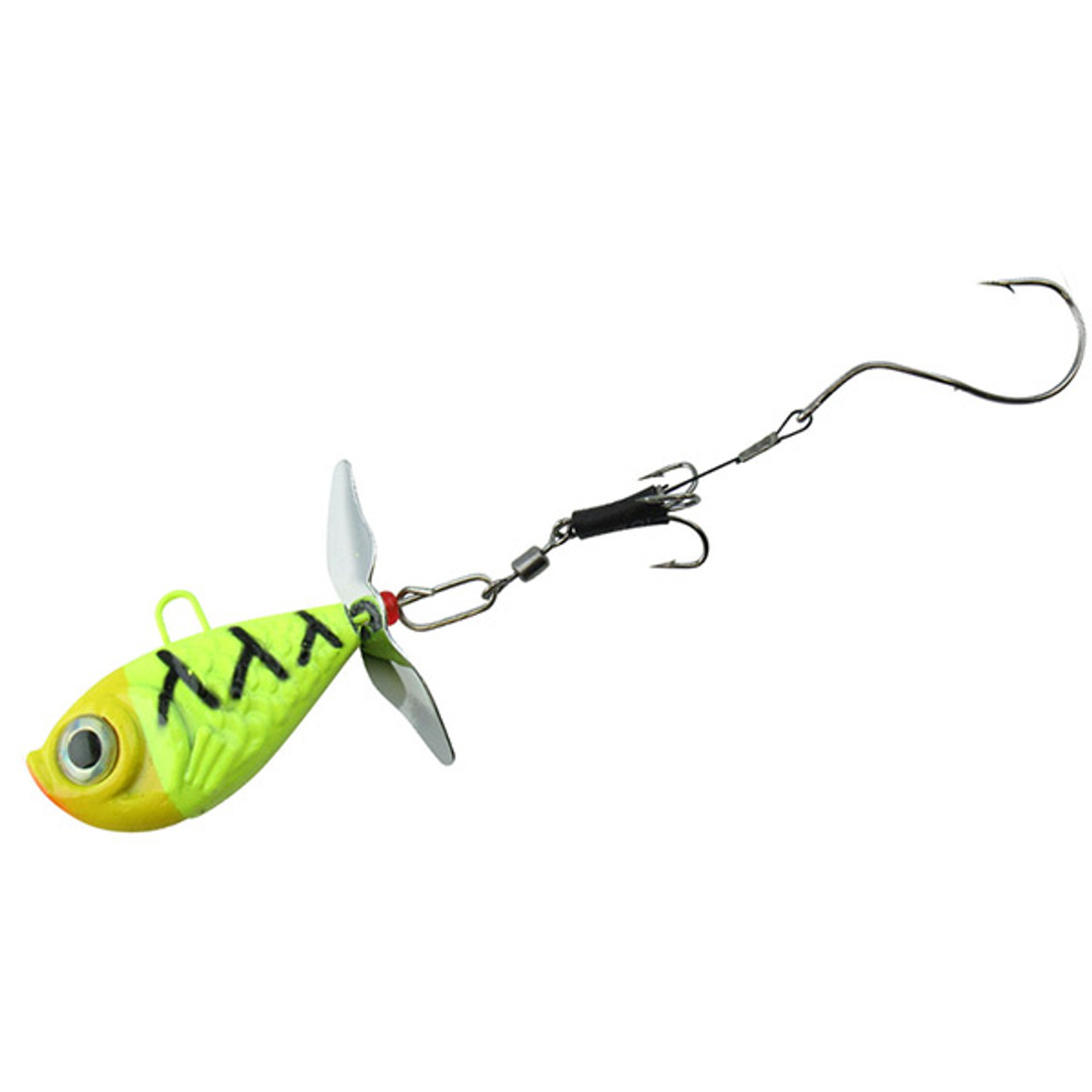 Walleye Nation Creations Death Jig Rig Sunburst; 3/4 oz.