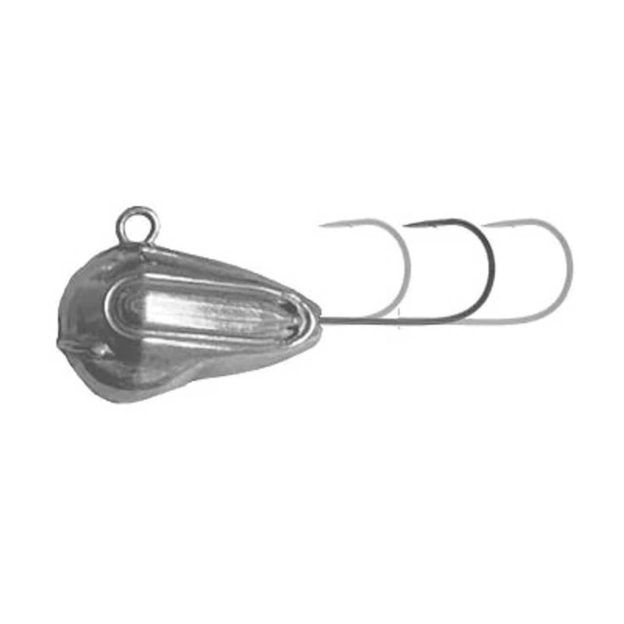 Slider Tungsten Size 3 Ice Jigs by Acme Tackle - Slider Hook