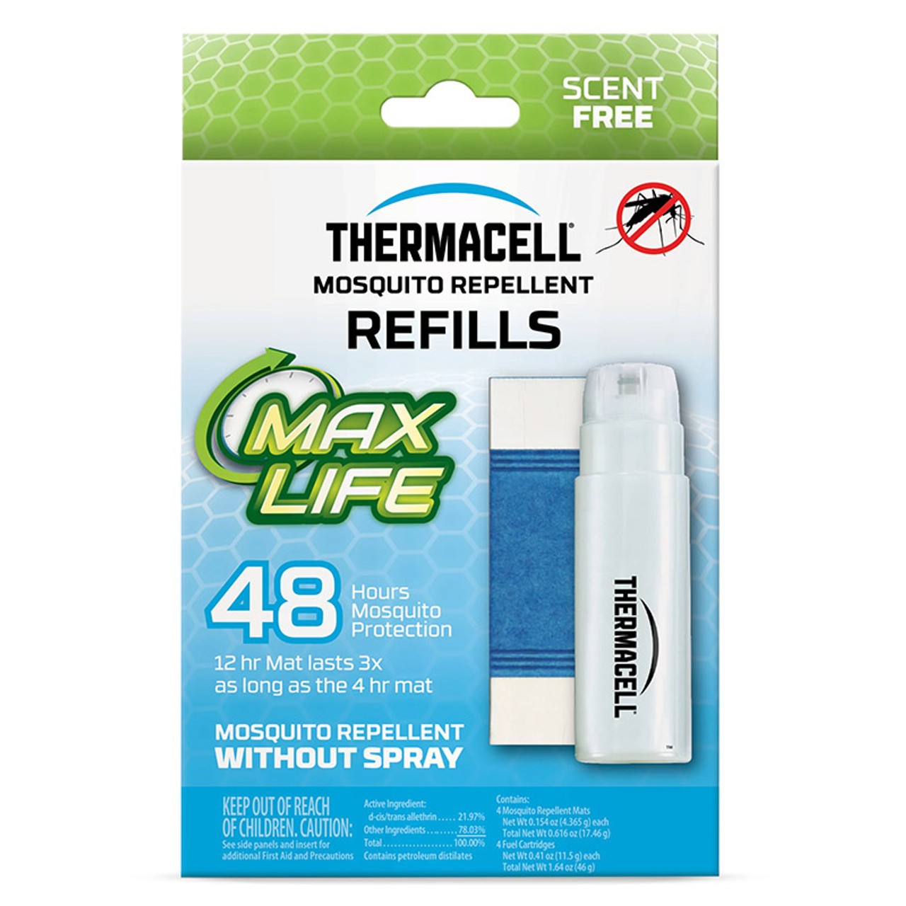 Max Life Mosquito Repellent Refills 48-Hour Pack by Thermacell