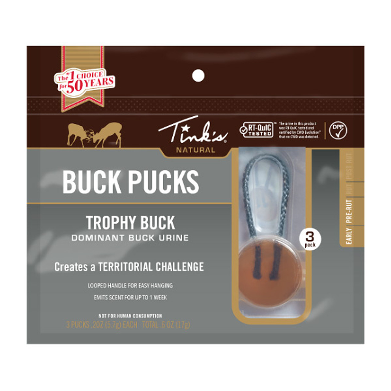Trophy Buck Pucks Dominant Buck Urine by Tink's