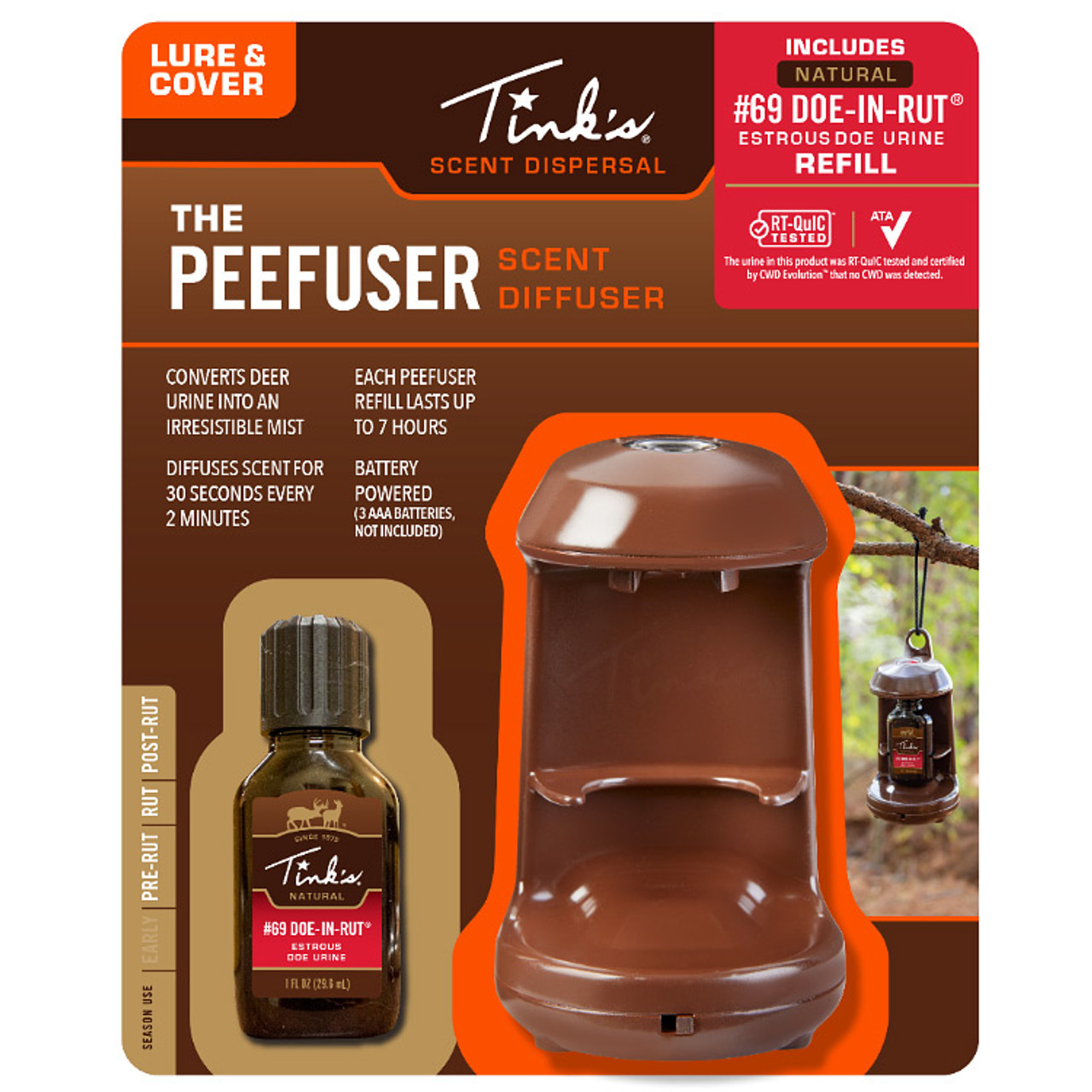 Tink's #69 Doe-In-Rut PeeFuser Scent Diffuser