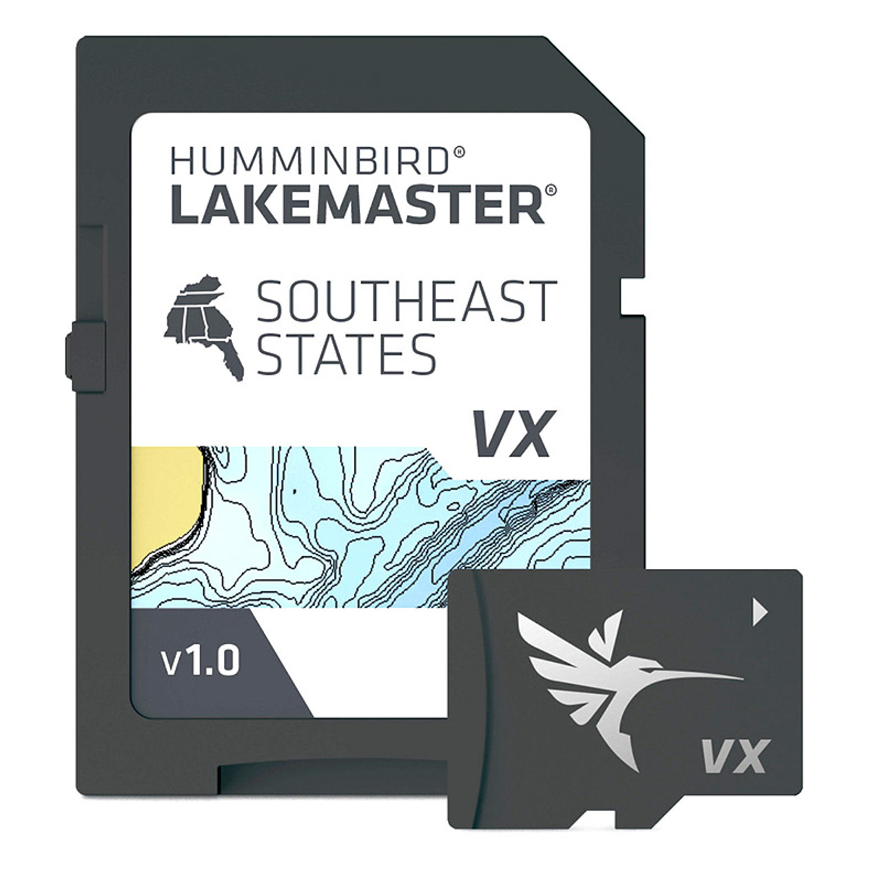 LakeMaster VX Southeast States v1.0 Digital Maps by Humminbird