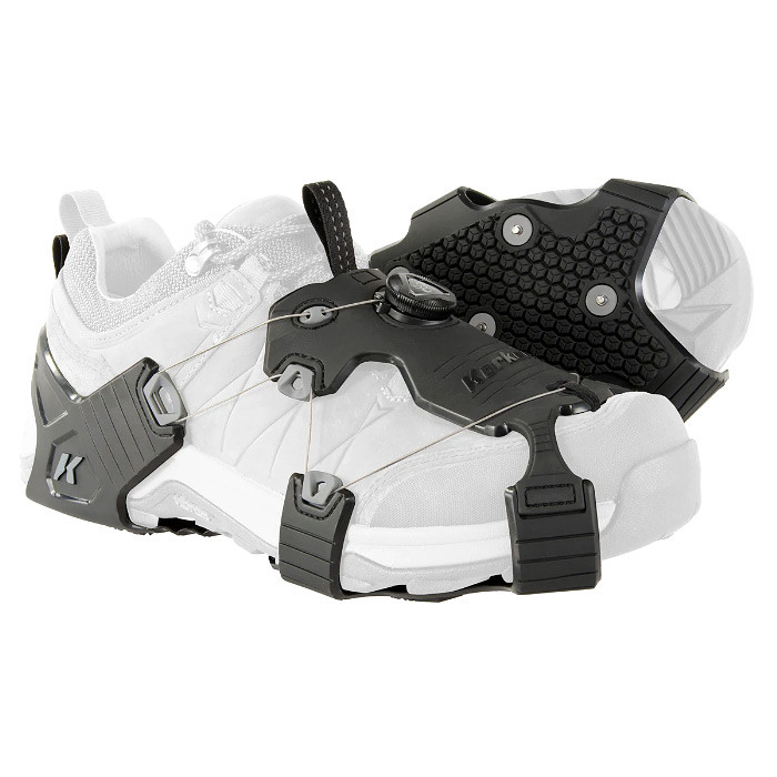 Korkers Ice Walker Ice Cleats – Leichte Spikes Für Winterlauf, 22 Austauschbare Stahlspitzen, Mit BOA-System