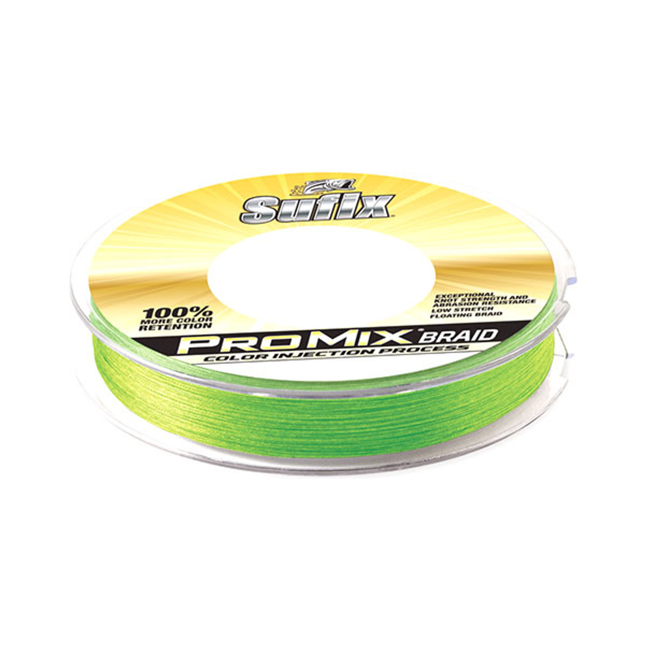 Sufix Advance Ice Neon Lime 4 lb Fishing Line