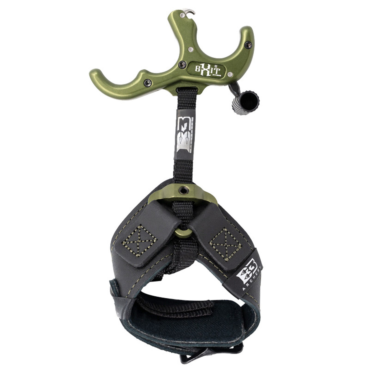 Exit Hunter OD Green Thumb Release by B3 Archery
