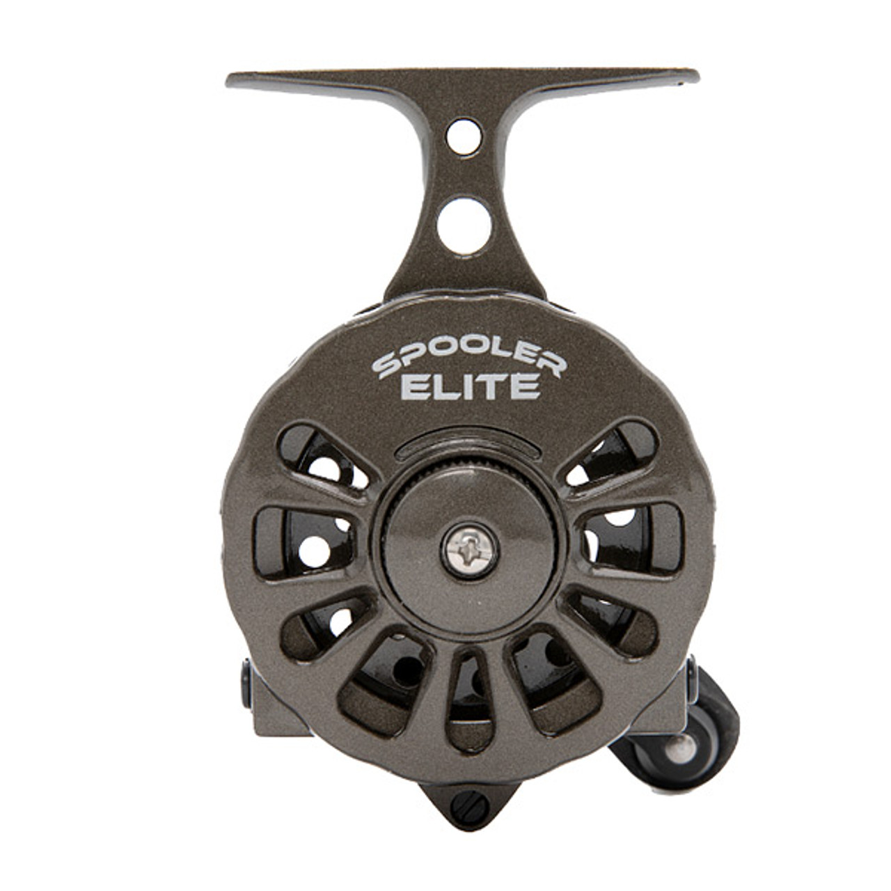 Spooler Elite Gunmetal Reel by Clam Outdoors