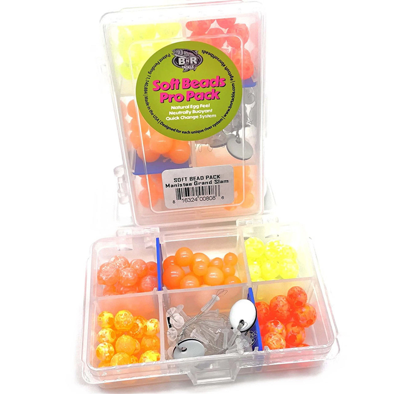 Manistee Grand Slam Soft Beads Pro Pack by BnR Tackle