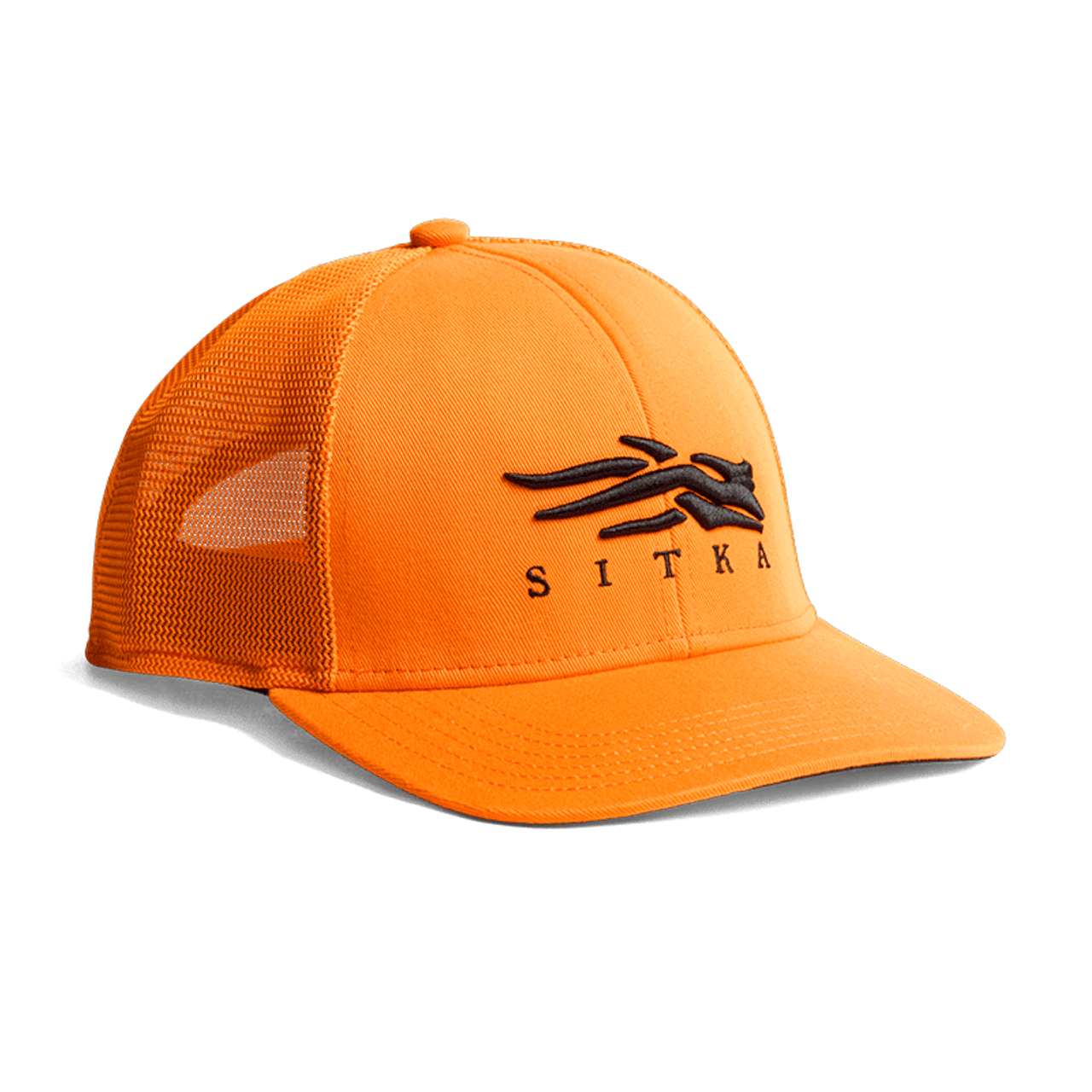 Icon Flex Mid Pro Ultra Orange Trucker Hat