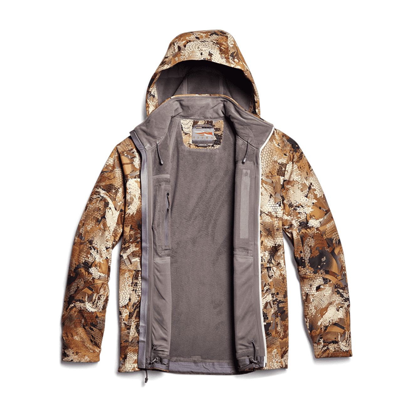 Jetstream Optifade Waterfowl Marsh Camo Jacket - Unzipped
