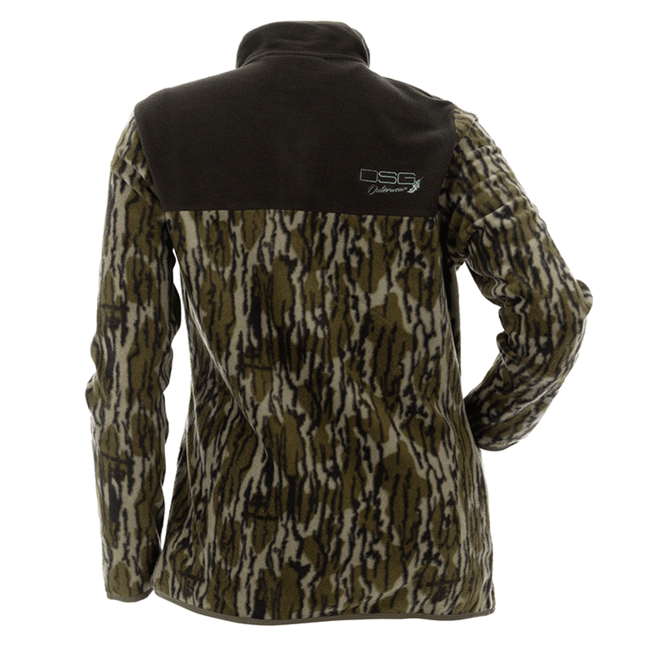 Gianna 2.0 Mossy Oak Bottomland Camo Pullover - Back
