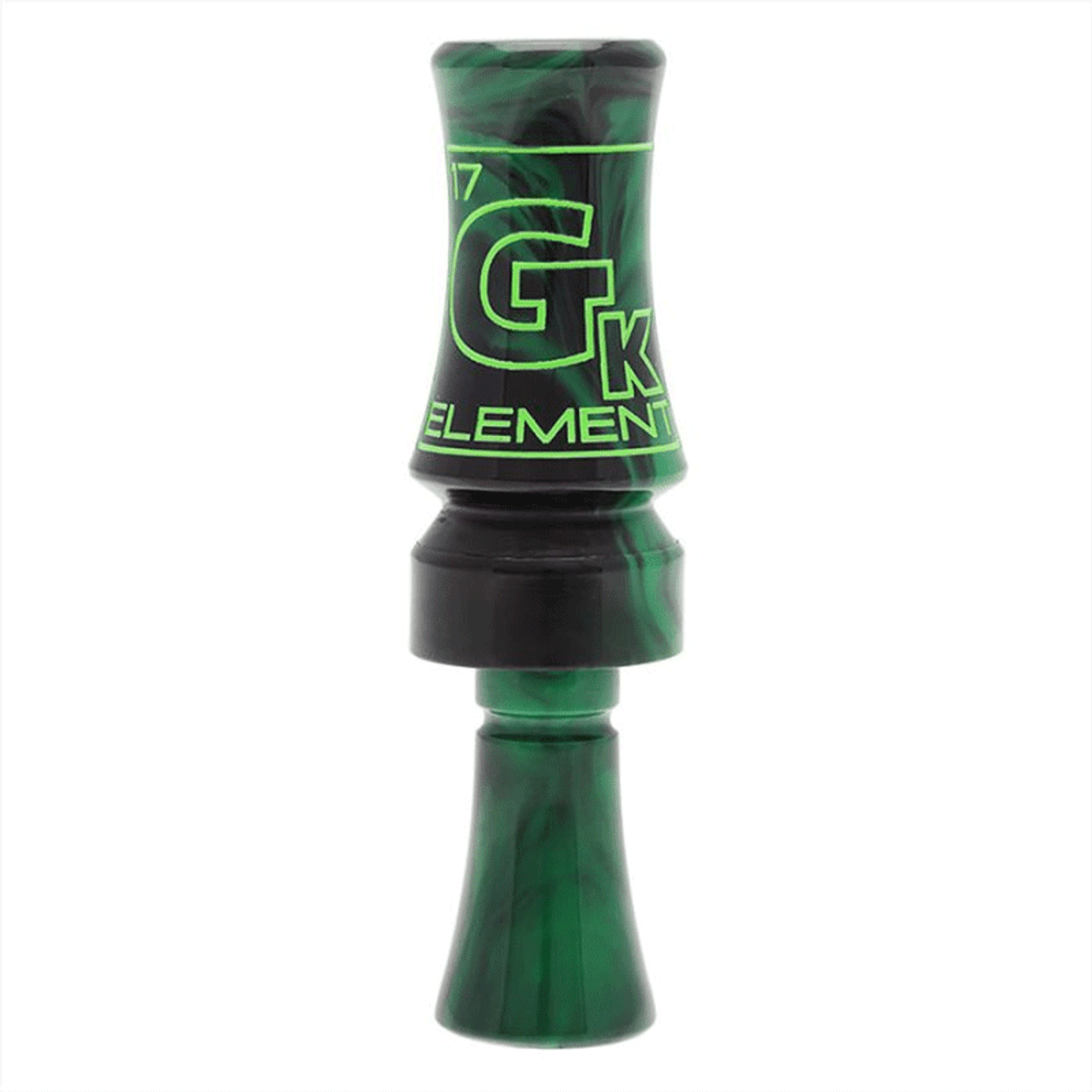 The Element Single Reed Duck Call Molded Swamp Green