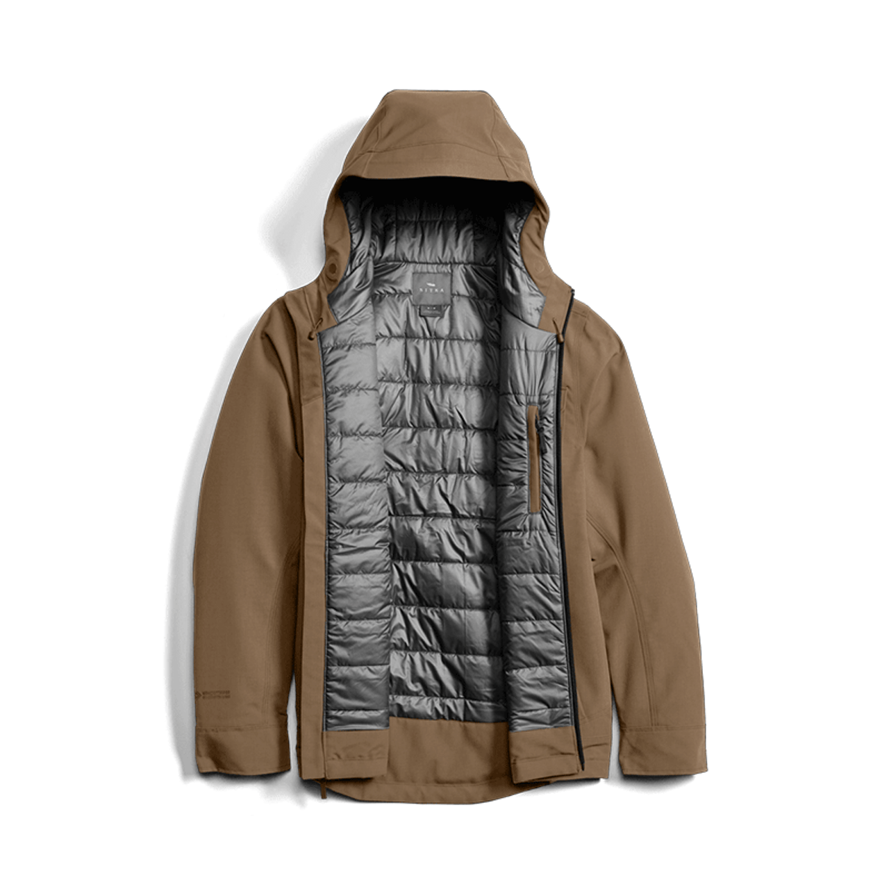 Grindstone Tobacco Work Jacket - Unzipped