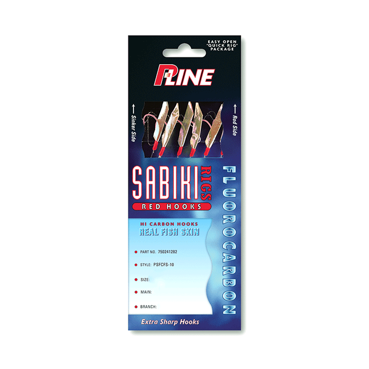 Red Hook Sabiki Rig w/ Real Fish Skin