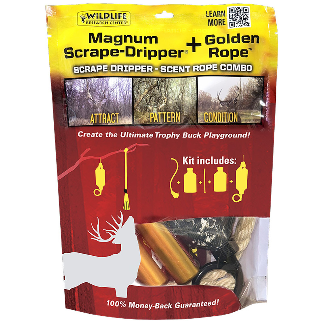 Golden Rope & Magnum Scrape Dripper Combo by Wildlife Research Golden Rope & Magnum Scrape Dripper Combo by Wildlife Research