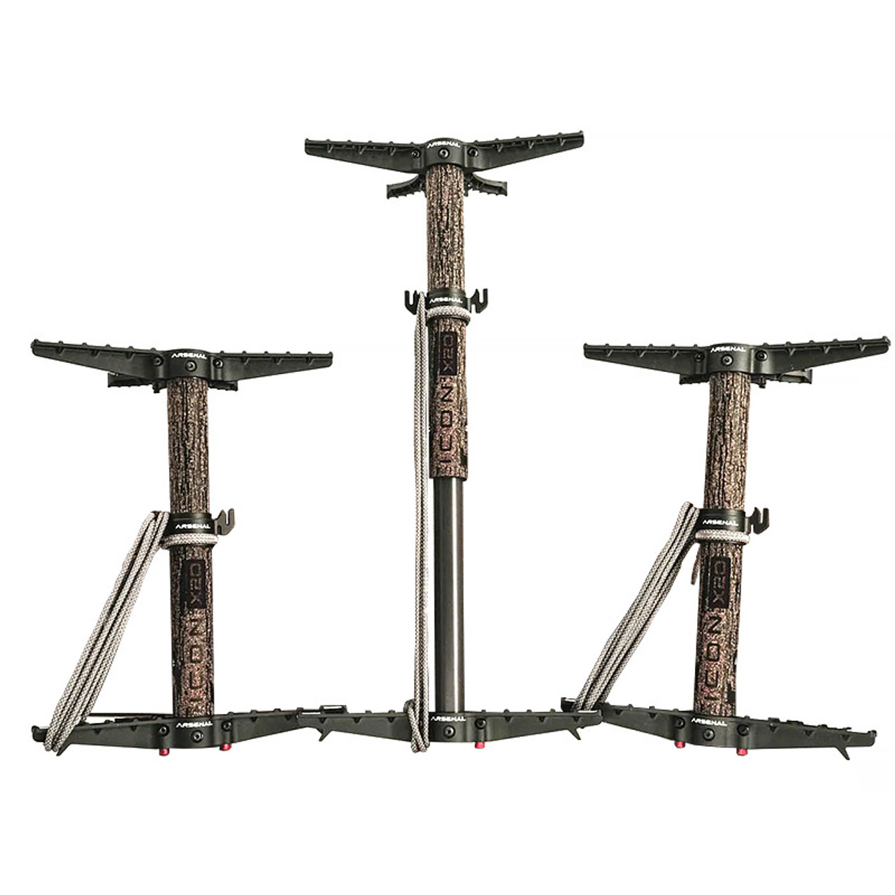 Icon X20 Telescoping Climbing Sticks 3pk by Arsenal