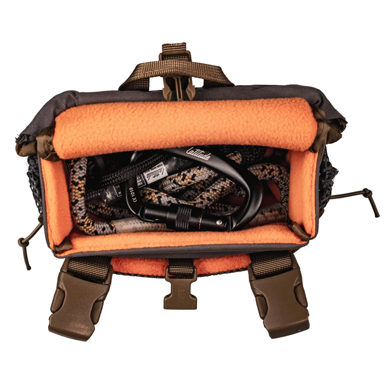 Operator Saddle Pouch by Latitude Outdoors - Inside