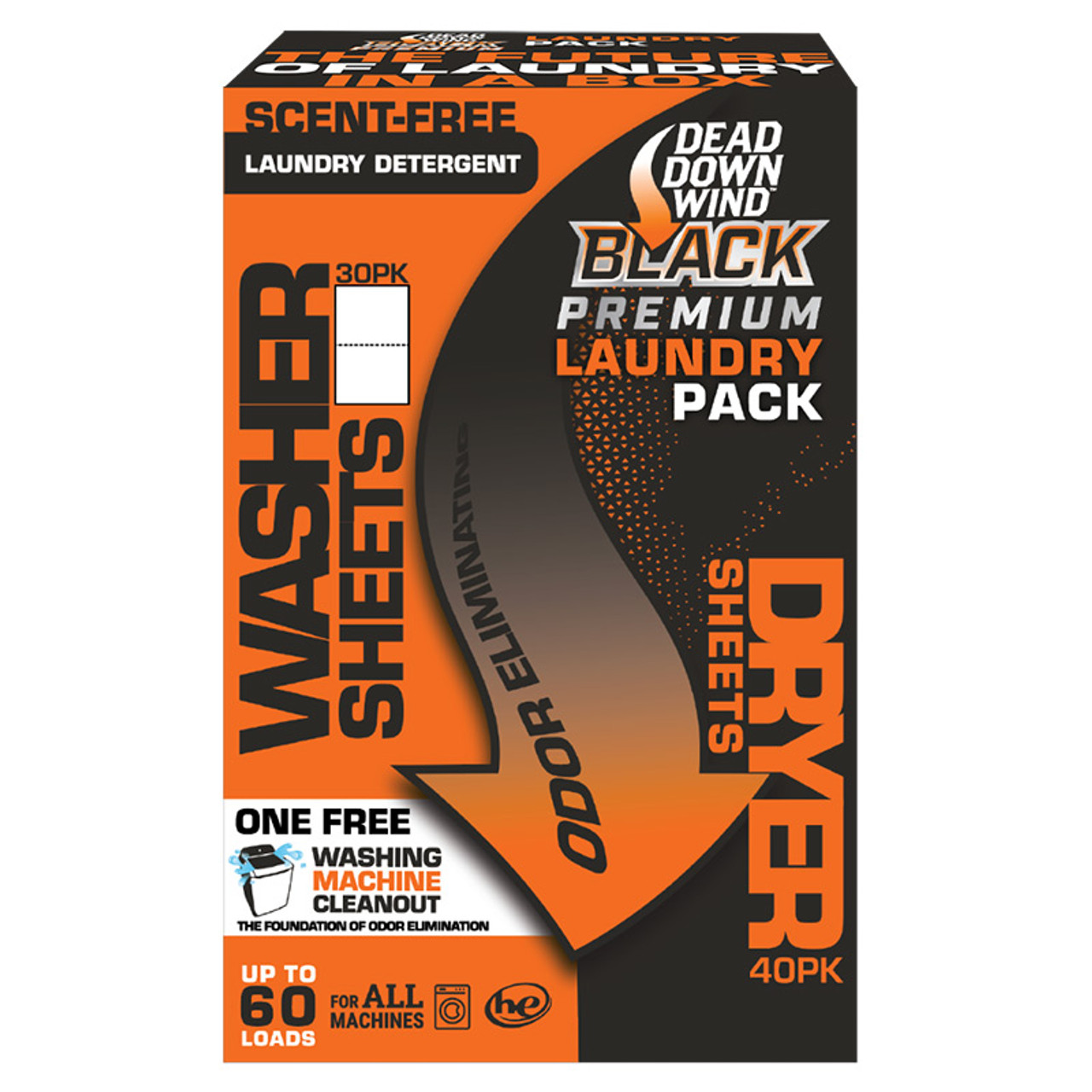 Black Premium Laundry Pack Detergent & Dryer Sheets by Dead Down Wind Black Premium Laundry Pack Detergent & Dryer Sheets by Dead Down Wind