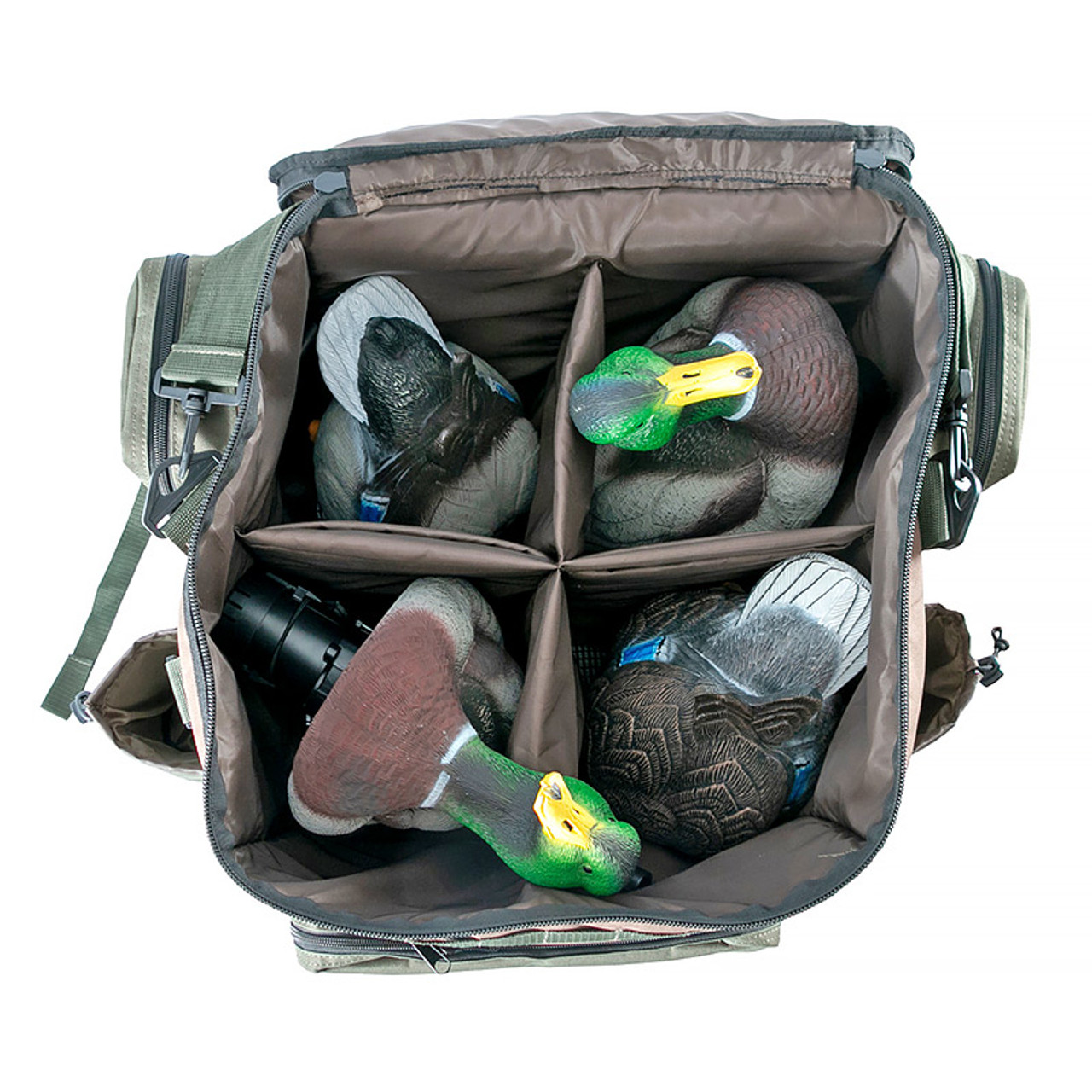 4 Slot Water Motion Bag by Lucky Duck - Inside