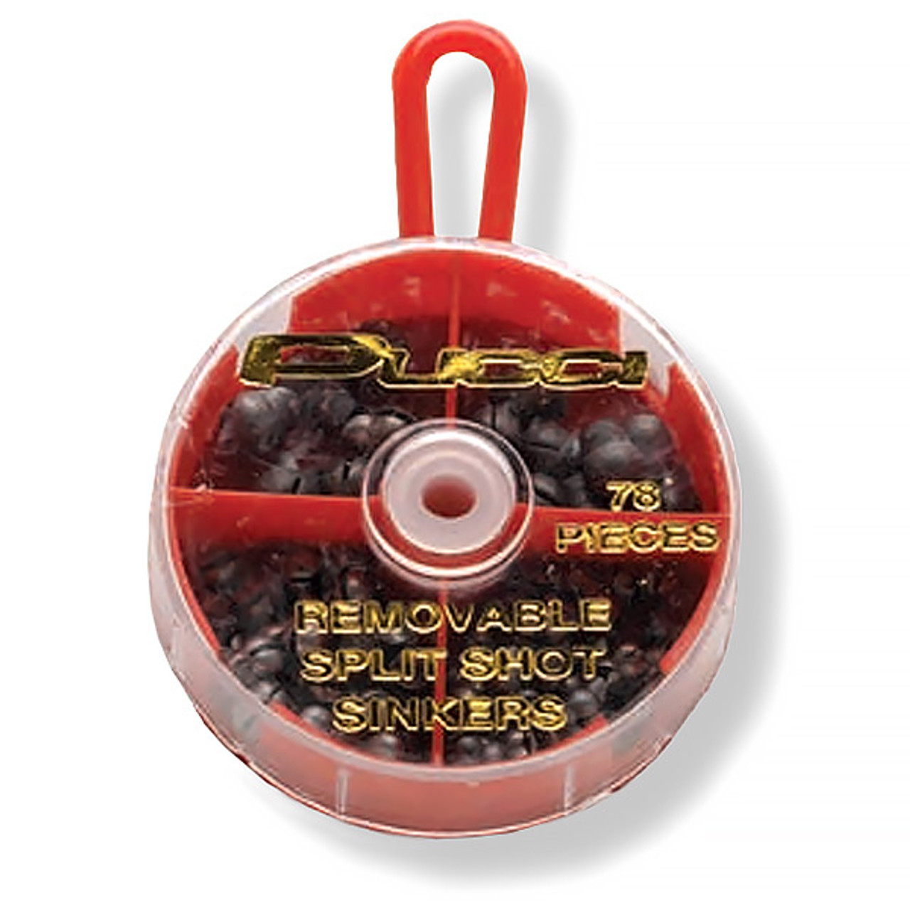 Pucci Removable Split Shot Sinker Assortments by P-Line