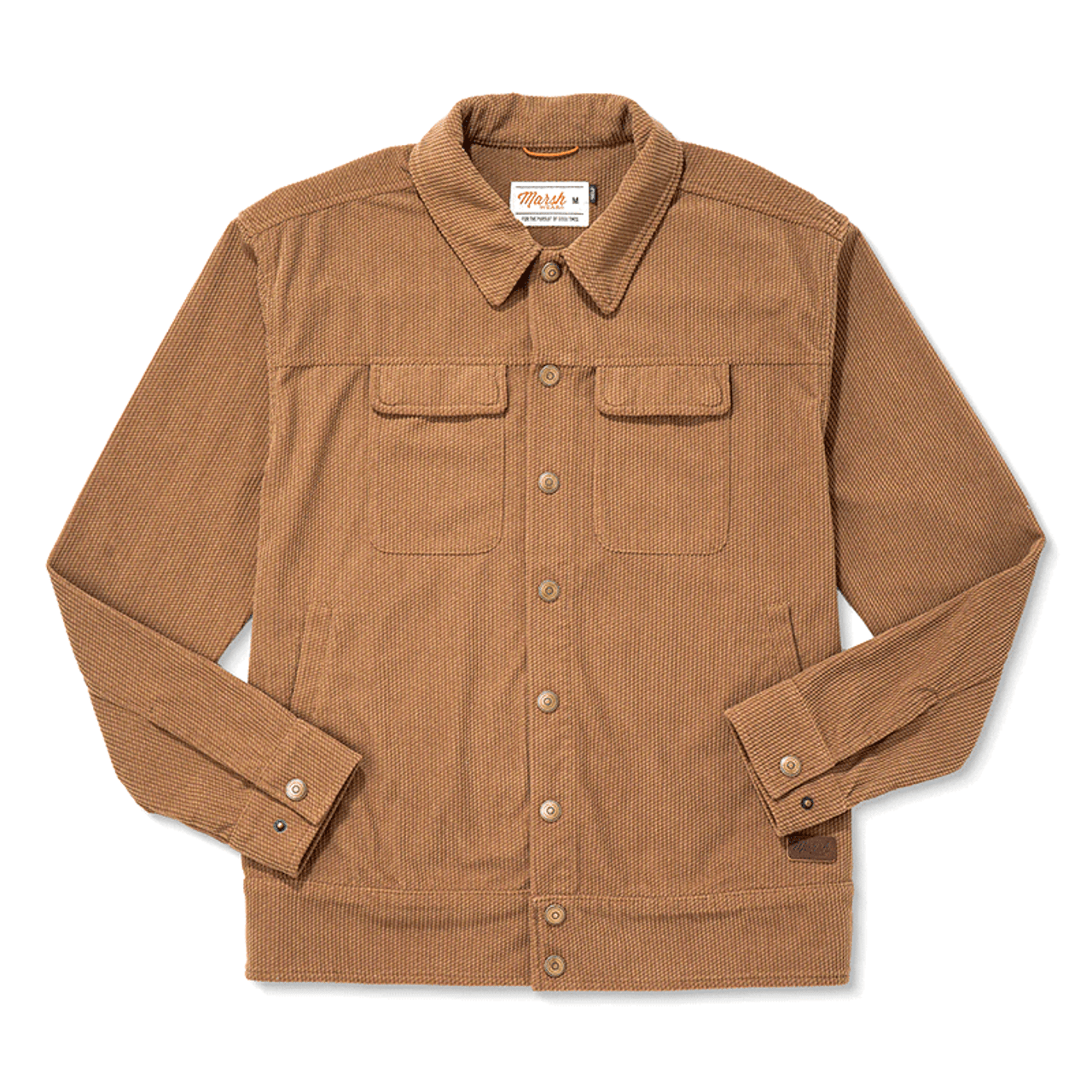 Women's Carolyn Malt Ball Brown Cord Jacket