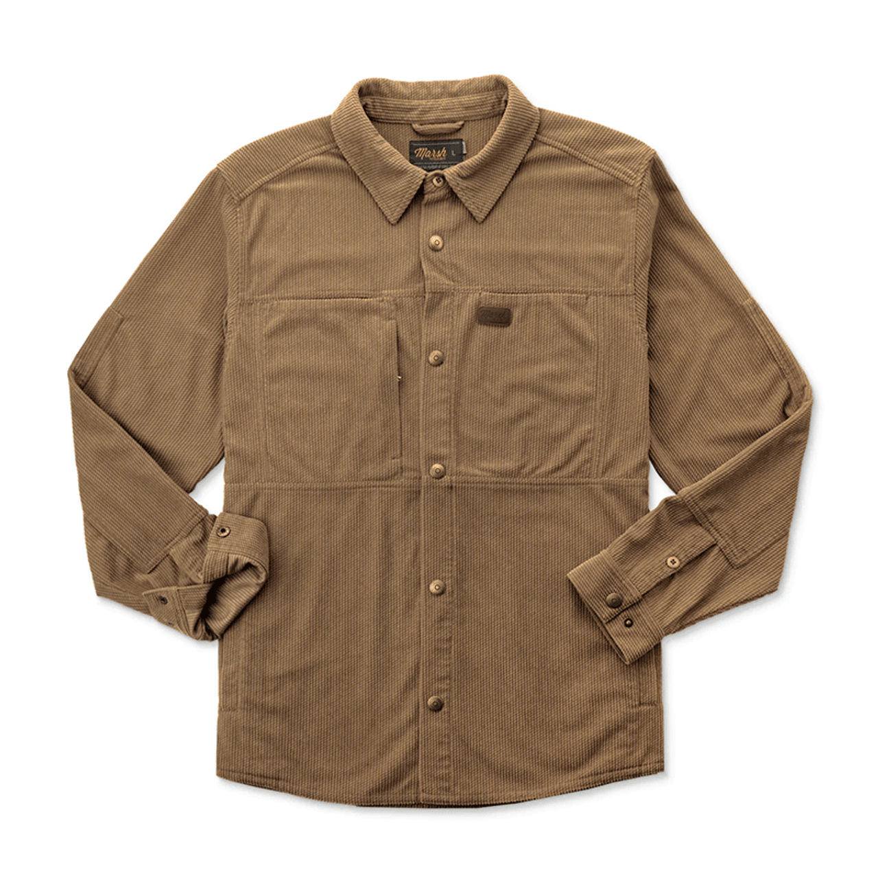 Delano Malt Ball Brown Cord Jacket
