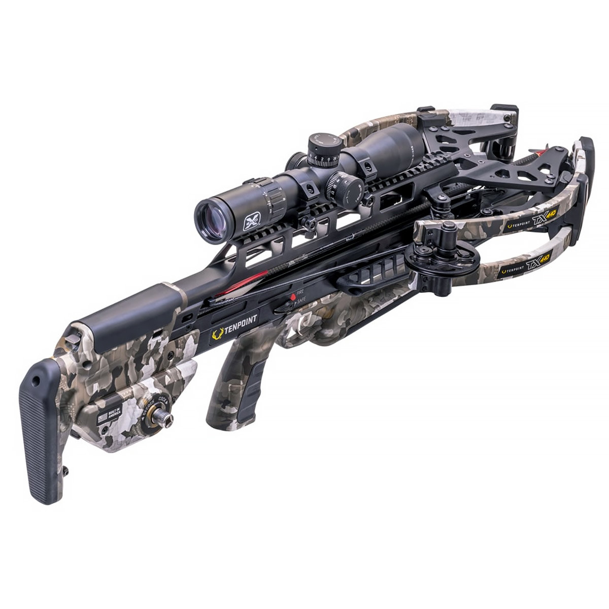 TenPoint TX 440 Vektra Camo Crossbow w/ Evo-X Marksman Elite Scope