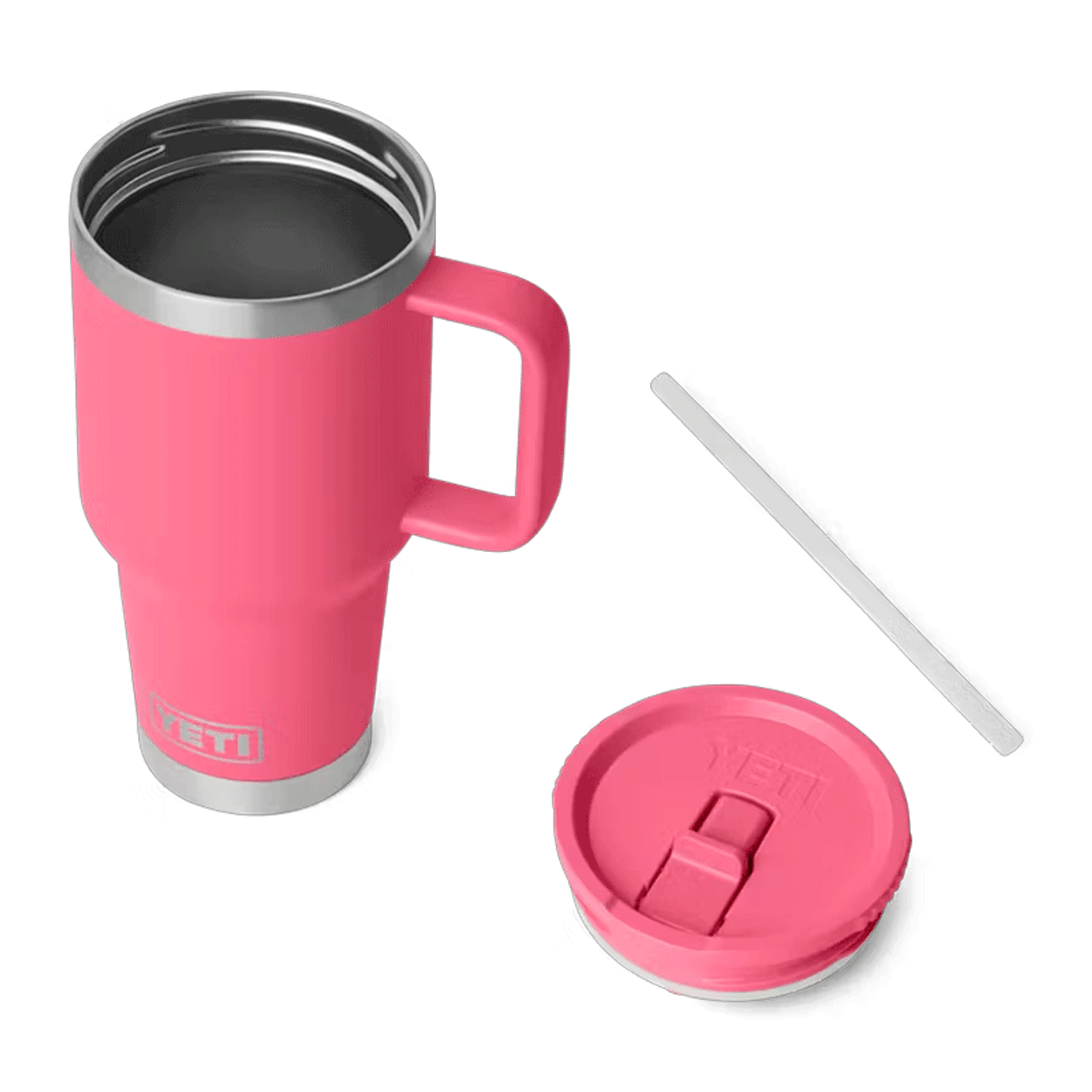 Rambler 30 oz Quick-Flip Straw Travel Mug - Disassembled