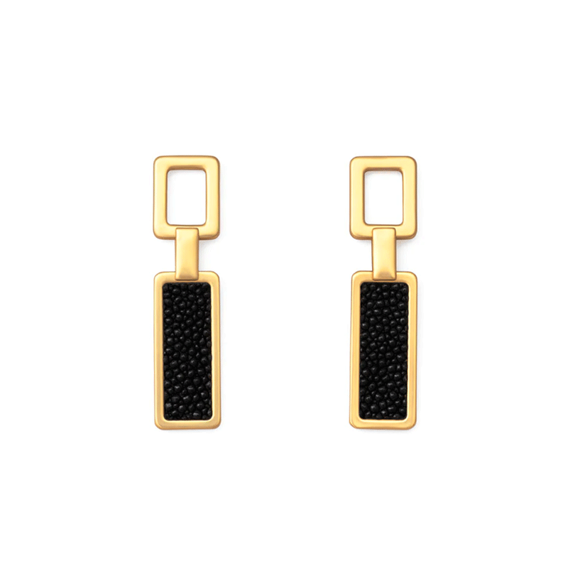 Isabella Frame Drop Earrings