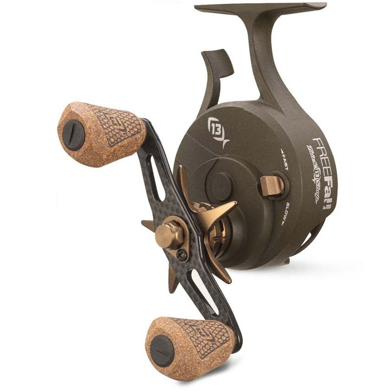 FreeFall TrickShop Ice Reel by 13 Fishing - Back