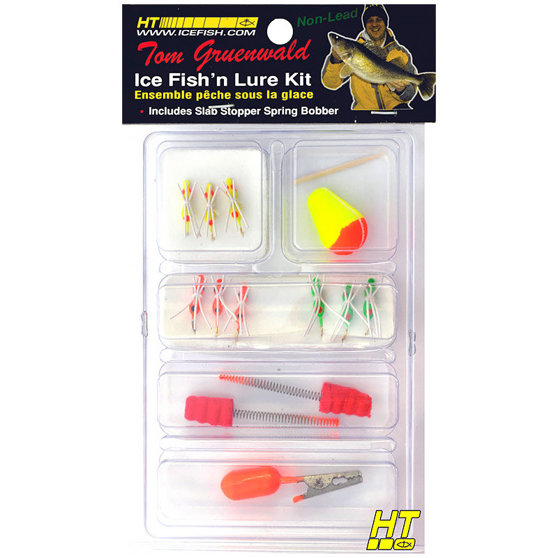 Ice Ant 13pc Ice Fishing Lure Kit by HT Enterprises