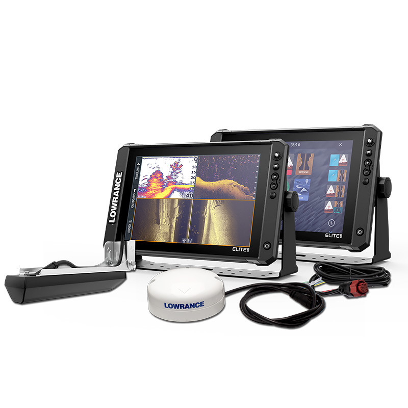 Dual Elite FS 12 Boat in a Box System by Lowrance