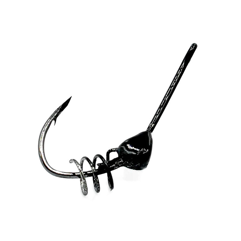 Straight Shank Wacky Shot Weighted Worm Hook by Core Tackle