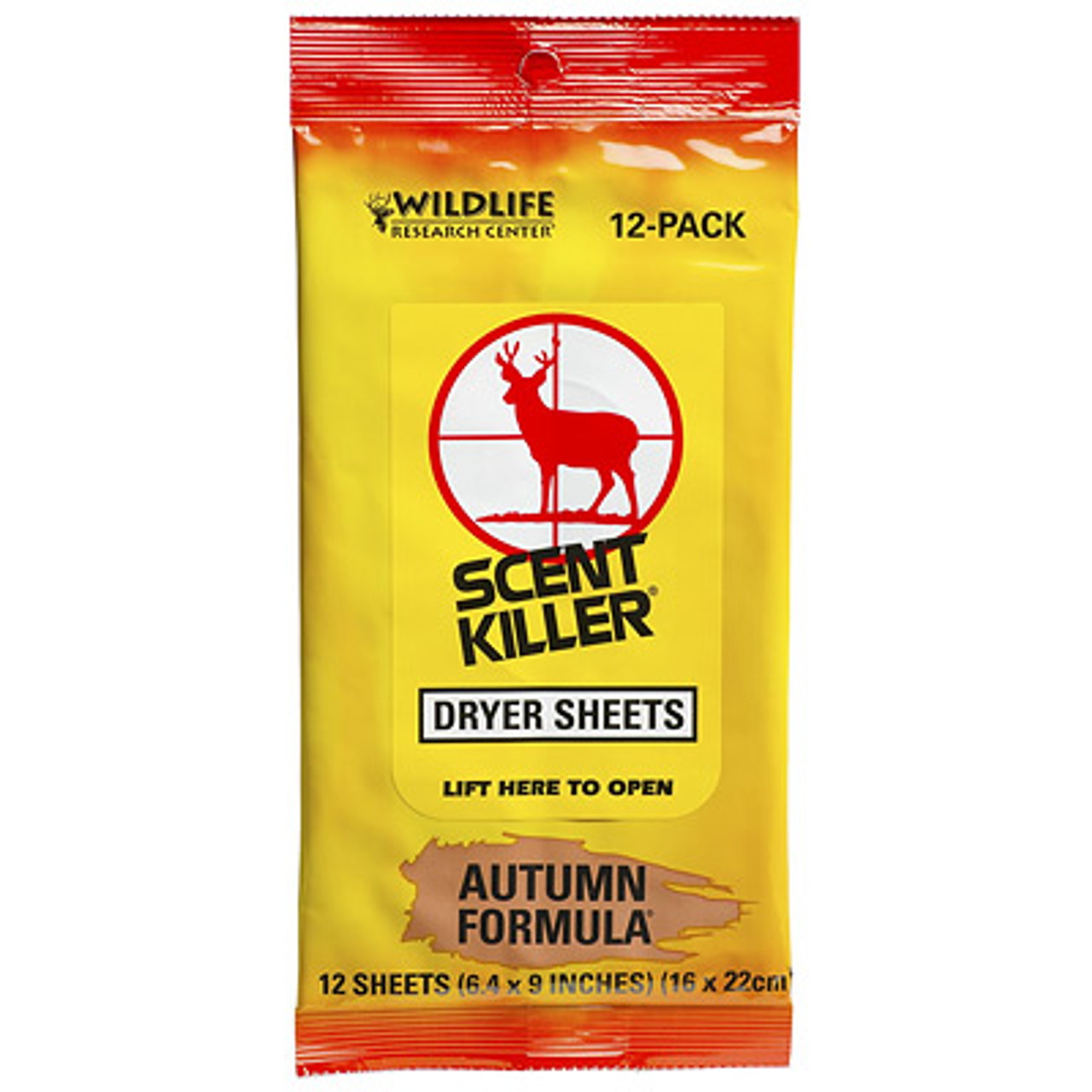 Scent Killer Autumn Formula Dryer Sheets by Wildlife Research