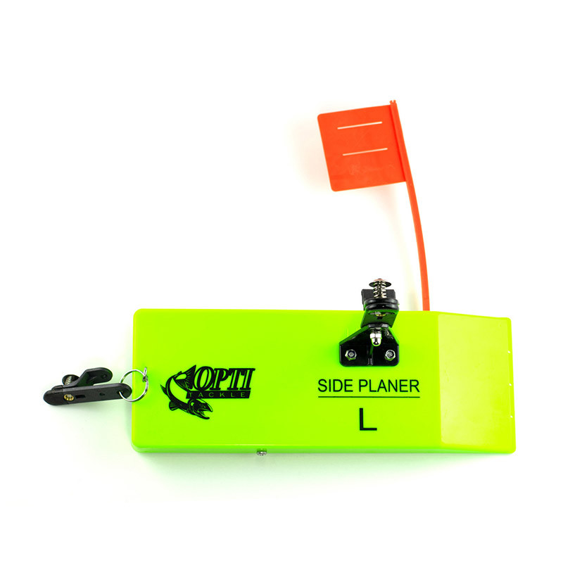 Opti Tackle Large 10" Planer Board with Spring Flag System