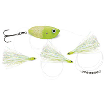 chartreuse fishing lure