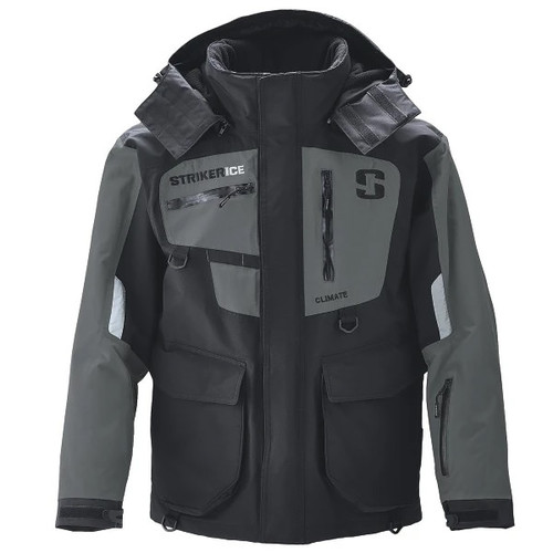 Striker Ice Climate Black/Gray Floating Jacket