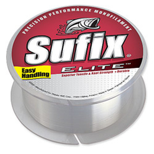 Elite Monofilament Clear 330 yd Spool by Sufix